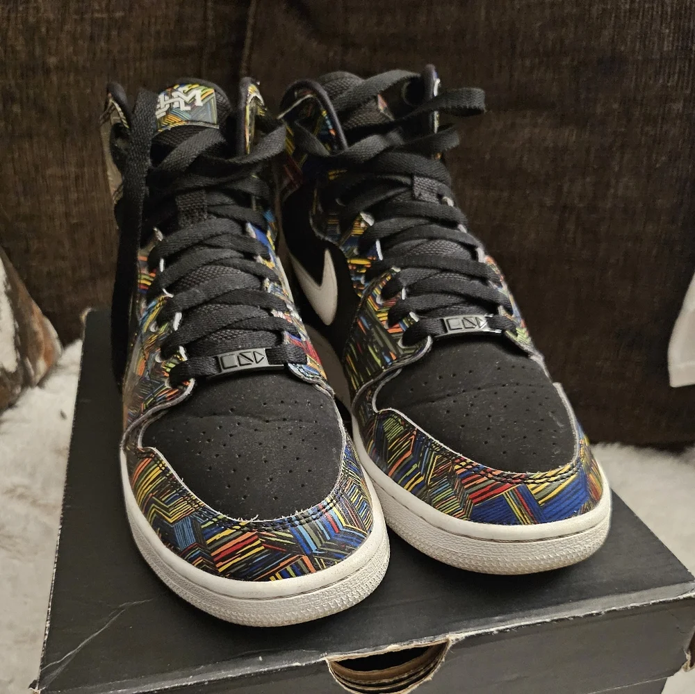JORDAN 1 RETRO BHM (2016) (GS) - Picture 2 of 10